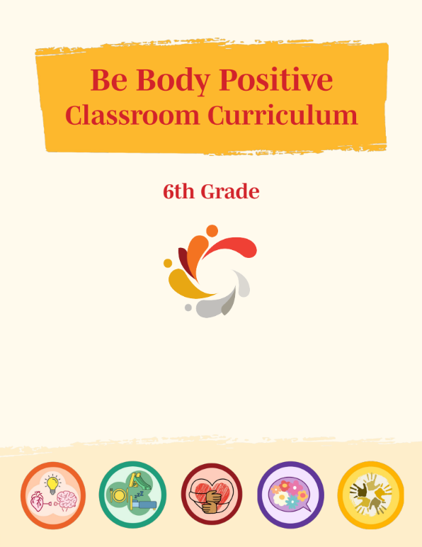 Be Body Positive 6th grade curriculum cover 